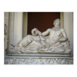 Staty av Neptune i Vatican Vykort