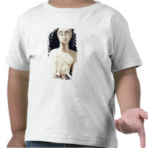 Statyn av den underbara gudinnan, från berättar As T Shirts
