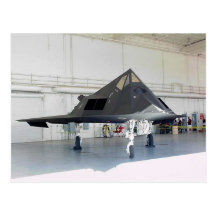 Stealthkämpe F117a Vykort