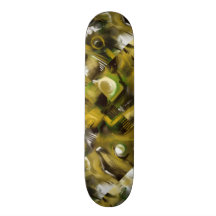 Steampunk AsphodelSkateboard