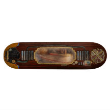 Steampunk - bälten - old school är bäst anpassad skate board