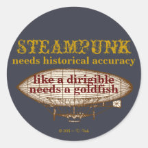 Steampunk behöver klistermärken