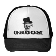 Steampunk gotisk brudgum trucker kepsar
