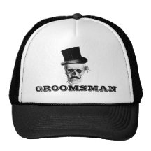 Steampunk gotisk groomsman baseball hat