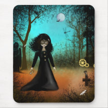 Steampunk Hallows kvällen Mousepad Musmatta
