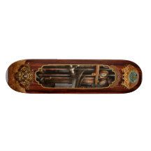 Steampunk - kontrollerar - steamshipen kontrollera anpassningsbara skateboard