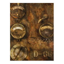 SteamPunk - mäter D-66 Vykort