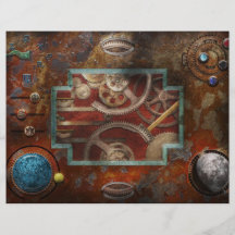 Steampunk - Pandoras boxas Custom Flyer
