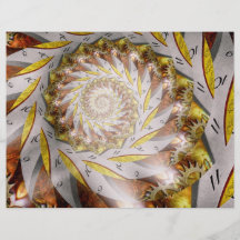 Steampunk - spiral - Time Iris Custom Flyer