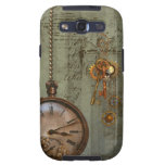 Steampunk Time maskin Galaxy SIII Skydd