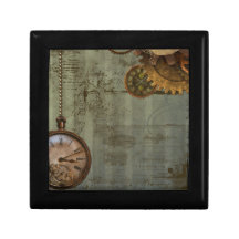 Steampunk Time maskin Minnessakar