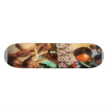 Steampunk - torpeden kontrollerar skateboard deck