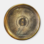 Steampunk - tryckmätaren magnet för kylskåp