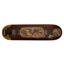 Steampunk - utrustar - inre arbeten skate decks