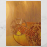 steampunk utrustar kuggemekanikerdesign flyg blad