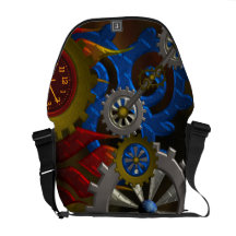 Steampunk utrustar Rickshawmessenger bag