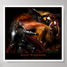 Steele Brightblade Posters