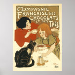 Steinlen - Compagnie Francaise des Chocolats Print