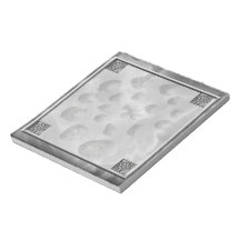 Stenen röra sig i spiral memo pad