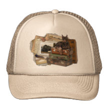 Stenig resande Doberman - Trucker Kepsar
