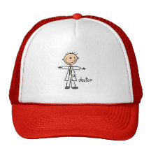 Stick figurdoktorhatt trucker kepsar