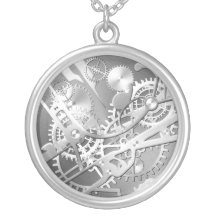 Stickasteampunkklockan utrustar halsband