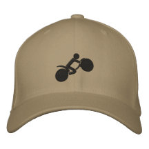 Stickbyker Broderad Baseball Keps