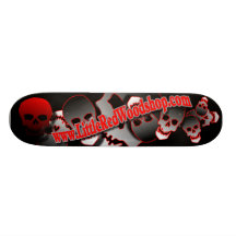 Stiga ombord, borrade, Hmmmm Skate Board Deck