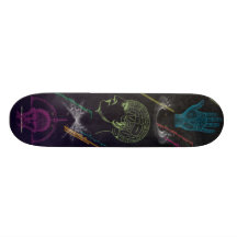 Stiga ombord huvudet skateboard