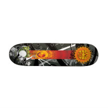 Stiga ombord världen runt skate deck