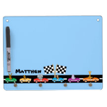 Stiger ombord den torra raderingen för djura Racer Dry Erase Whiteboard