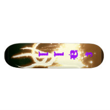 "Stiger ombord nedgången" Skate Board Decks