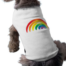 Stilfull regnbåge djur tshirt