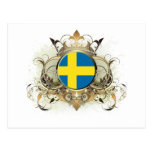 Stilfull sverige vykort