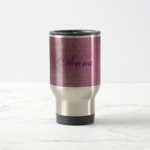 Stilfulla rosor och purpurfärgade drömlika designe kaffe koppar