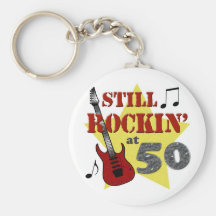 Stilla Rockin på 50 Nyckelring