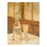 Stilleben med Absinthe av Vincent Van Gogh Vykort