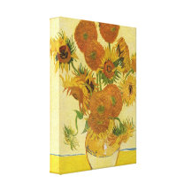 Stilleben med solrosor av Vincent Van Gogh Kanvasduk Med Gallerikvalitet