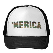 'Stilsortstruckerkeps för MERICA Camo