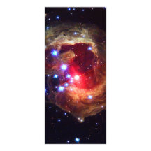Stjärna för V838 Monocerotis (det Hubble teleskop) Rackkort