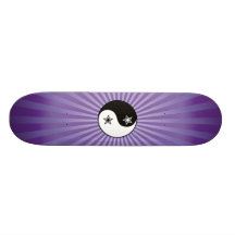 StjärnaSunburstYin Yang Skateboard