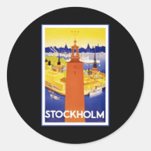 Stockholm Klistermärken