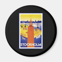 Stockholm Kylskåps Magneter