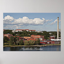 Stockholm Sverige Print