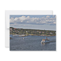 Stockholm Sverige port Skräddarsydda Inbjudan