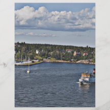 Stockholm sverigeport flyg blad