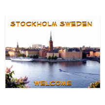 STOCKHOLM-SWEDEN (Mojisola en Gbadamosi fotografi) Vykort