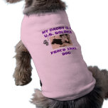 STOLT ARMÉHUND HUND T-SHIRTS