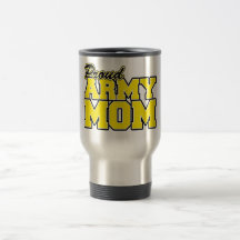 Stolt armémamma kaffe koppar