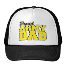Stolt armépappa baseball hat